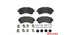 Brembo Brake Pads Front Vw Lt Van ( Set Lh&Rh) (P50059)