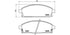 Brembo Brake Pads Front Nissan X-Trail ( Set Lh&Rh) (P56040)