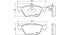 Brembo Brake Pads Front Opel Astra ( Set Lh&Rh) (P59019)