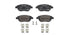 Brembo Brake Pads Front Peugeot 307 1.6/2 ( Set Lh&Rh) (P61068X)