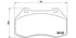 Brembo Brake Pads Front Renault Megan ( Set Lh&Rh) (P68036)