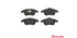 Brembo Brake Pads Front Renault Sceni Megane ( Set Lh&Rh) (P68047)