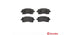 Brembo Brake Pads Frt Sub Outback 1/2/I ( Set Lh&Rh) (P78010)