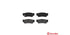 Brembo Brake Pads Front Suzuki Vitara ( Set Lh&Rh) (P79008)