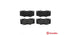 Brembo Brake Pads Front Toyota Hilux/ Ford ( Set Lh&Rh) (P83140)