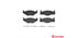Brembo Brake Pads Front Vw Golf/Jetta ( Set Lh&Rh) (P85005)