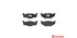 Brembo Brake Pads Front Vw Polo ( Set Lh&Rh) (P85030)