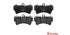 Brembo Brake Pads Front Vw Toureg 4.2 V8 ( Set Lh&Rh) (P85065)