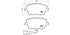 Brembo Brake Pads Front Vw Polo ( Set Lh&Rh) (P85077)