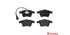 Brembo Brake Pads Front Vw Caravelle ( Set Lh&Rh) (P85082)