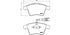 Brembo Brake Pads Front Vw Touareg 7La/7L ( Set Lh&Rh) (P85090)
