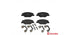 Brembo Brake Pads Front Vw Polo ( Set Lh&Rh) (P85121)
