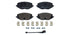 Brembo Brake Pads Front Vw ( Set Lh&Rh) (P85182)