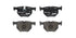 Brembo Brake Pads Rear Bmw 5 E60/ 6 E63 ( Set Lh&Rh) (P06033X)