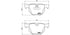 Brembo Brake Pads Rear Bmw 3 Series ( Set Lh&Rh) (P06039)