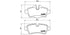 Brembo Brake Pads Rear Mini Cooper R56 ( Set Lh&Rh) (P06052)