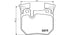 Brembo Brake Pads Rear Bmw E81/E90 ( Set Lh&Rh) (P06059)