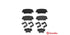 Brembo Brake Pads Rear Hyu Santa Fe/Kia ( Set Lh&Rh) (P30063)