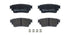 Brembo Brake Pads Rear Mitsubishi ( Set Lh&Rh) (P54063)