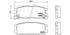 Brembo Brake Pads Rear Isuzu Trooper ( Set Lh&Rh) (P59021)