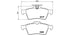Brembo Brake Pads Rear Ford Focus/Mazda ( Set Lh&Rh) (P59042)