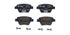 Brembo Brake Pads Rear Audi A1/A3/Ford Kuga ( Set Lh&Rh) (P85114X)