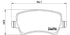 Brembo Brake Pads Rear Volvo Xc60/70 2.4 ( Set Lh&Rh) (P86021)