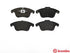 BREMBO Front Brake Pad Set for Ford Mondeo, Fusion & Galaxy - P24076