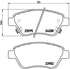 BREMBO Front Brake Pads for Opel Adam, Proton Gen 2 & Persona - P66001