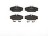BREMBO Front Brake Pads for Renault Laguna, Scenic & Megane - P68027