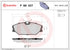 BREMBO Front Brake Pads for Renault Laguna, Scenic & Megane - P68027
