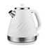 Boden Stark 1.7l White Stainless Steel Kettle - BS-PSKS01