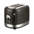 Boden Stark 2 Slice Charcoal Stainless Steel Toaster - BS-PSTS201C