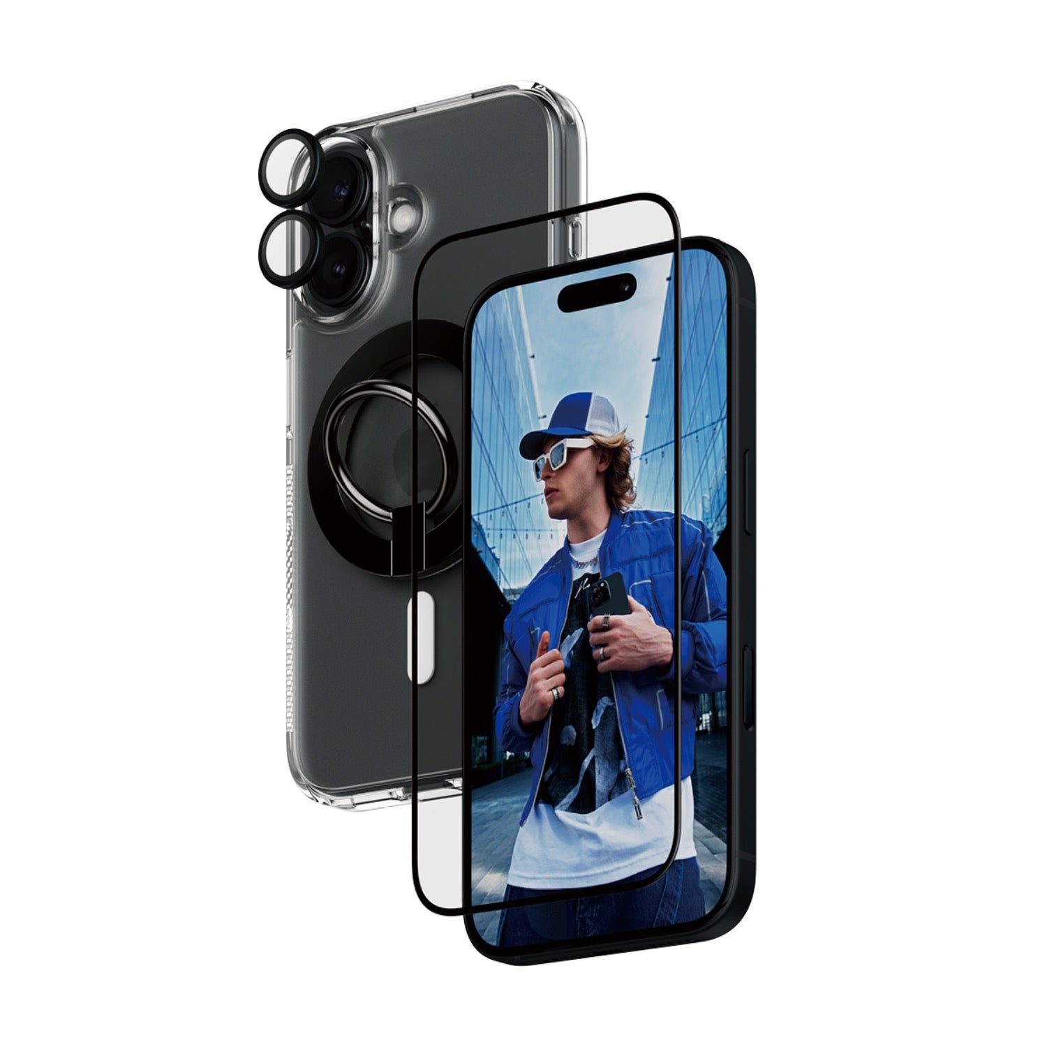 PanzerGlass 3-In-1 Protection Bundle - Apple iPhone 16