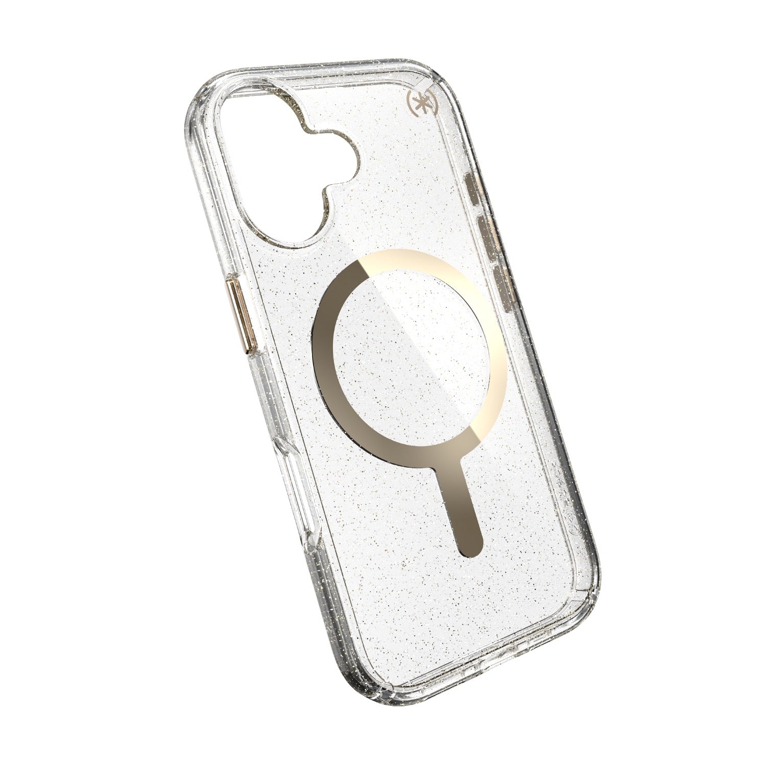 Speck Presidio Lux MagSafe Case - Apple iPhone 17 - Gold Glitter