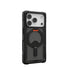 UAG Plasma XTE MagSafe Case - Apple iPhone 17 Pro - Black & Orange