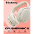 Skullcandy Crusher® ANC 2 Sensory Bass Headphones With ANC - Bone/Orange