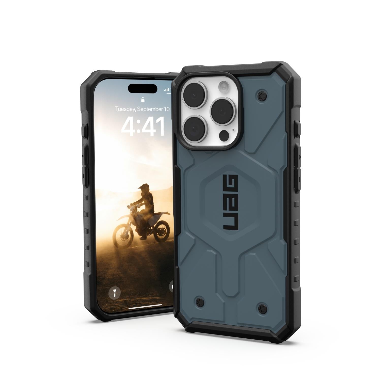 UAG Pathfinder Magsafe Case - Apple iPhone 16 Pro - Cloud Blue