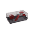Flamingo Hamster Jing Black & Grey Small Animal Cages (58 X 31.5 X 22.5cm)