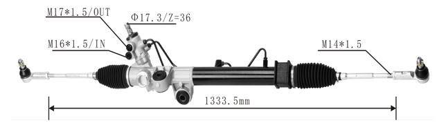 FEMO - SR8083 - Rack, steering gear