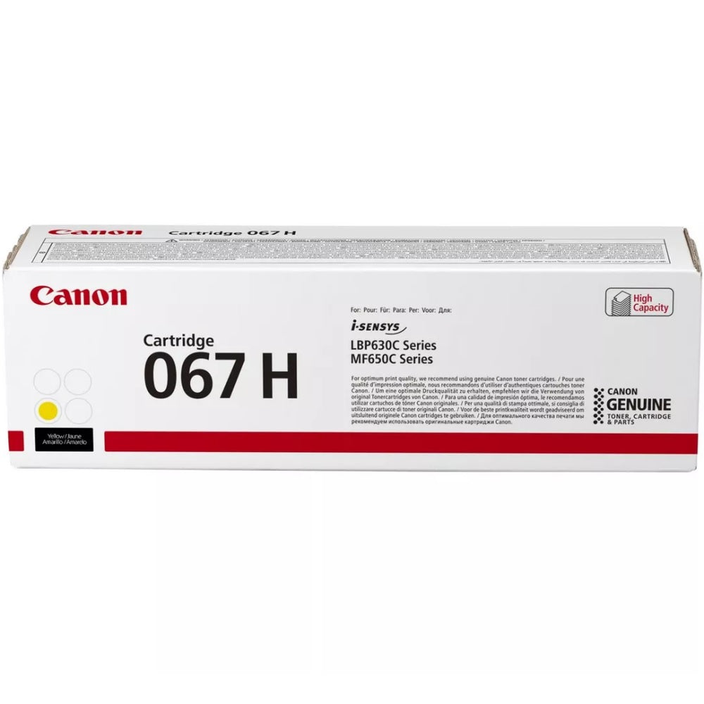 Canon Canon 067 High Capacity Toner Cartridge (Yellow)