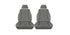 Car Seat Cover Outer Limit 11 Piece Grey Toyota Hilux Double Cab Seat Cover Set 2010-2016+