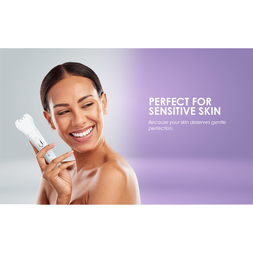 Carmen Health and wellness 1590 - Carmen Facial Epilator & Brush Set