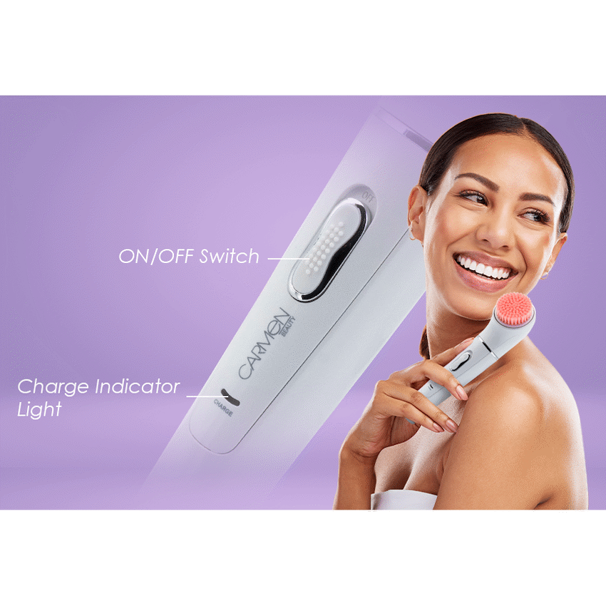 Carmen Health and wellness 1590 - Carmen Facial Epilator & Brush Set