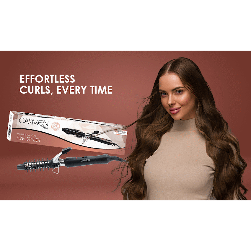 Carmen Health and wellness Carmen 2-in-1 Styler