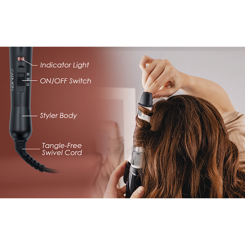 Carmen Health and wellness Carmen 2-in-1 Styler