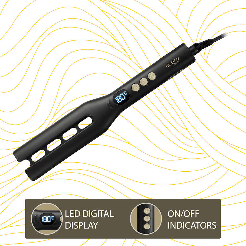 Carmen Health and wellness Carmen Ebony Wide Plate Straightener