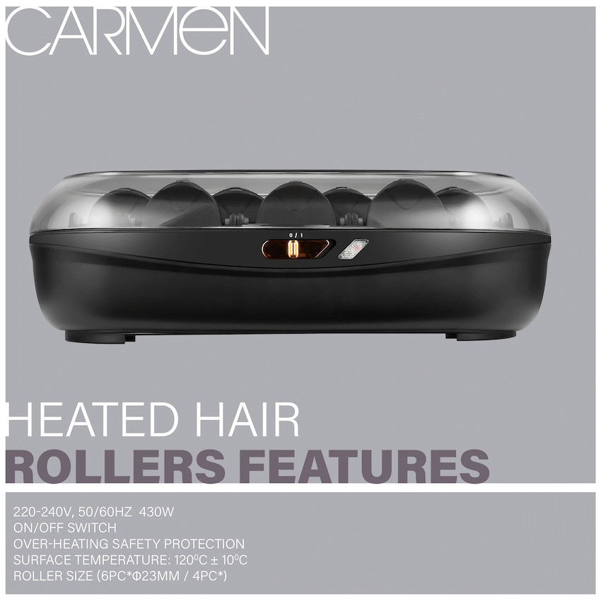 Carmen Health and wellness Carmen Heated Hair Rollers