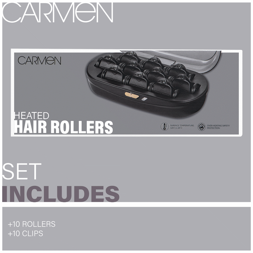 Carmen Health and wellness Carmen Heated Hair Rollers