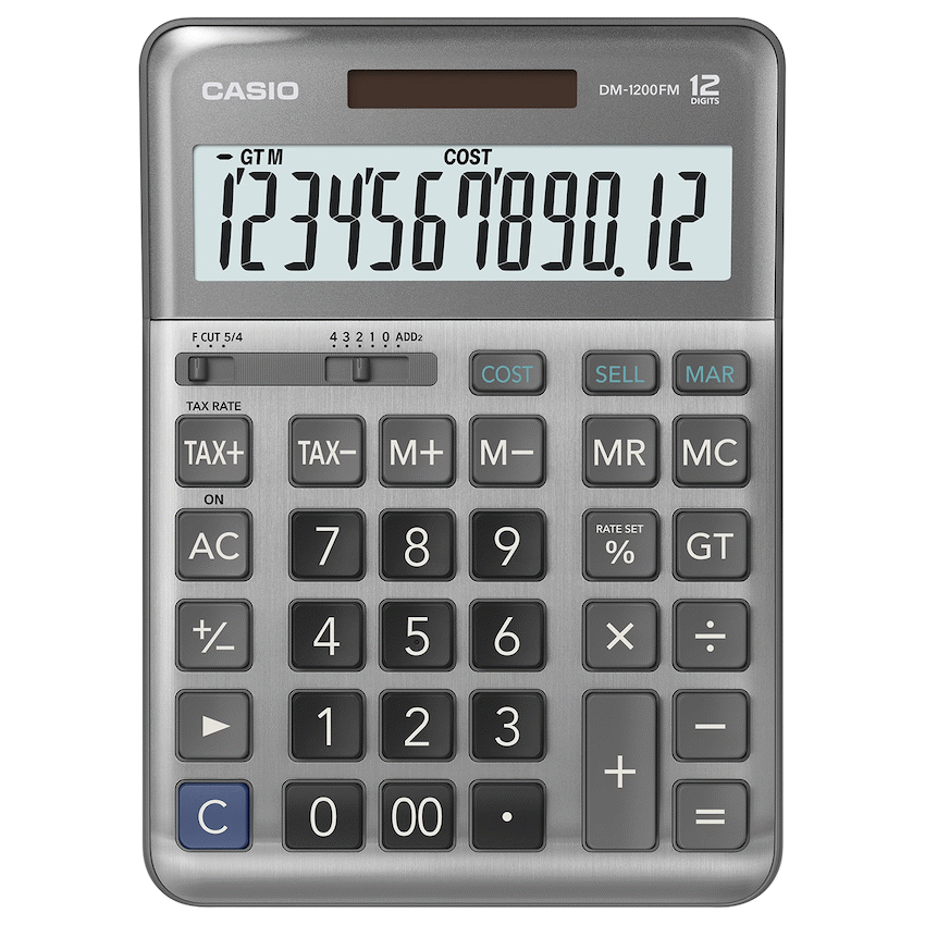 Casio Education and learning Casio DM-1200FM-W-DP Business Calculator